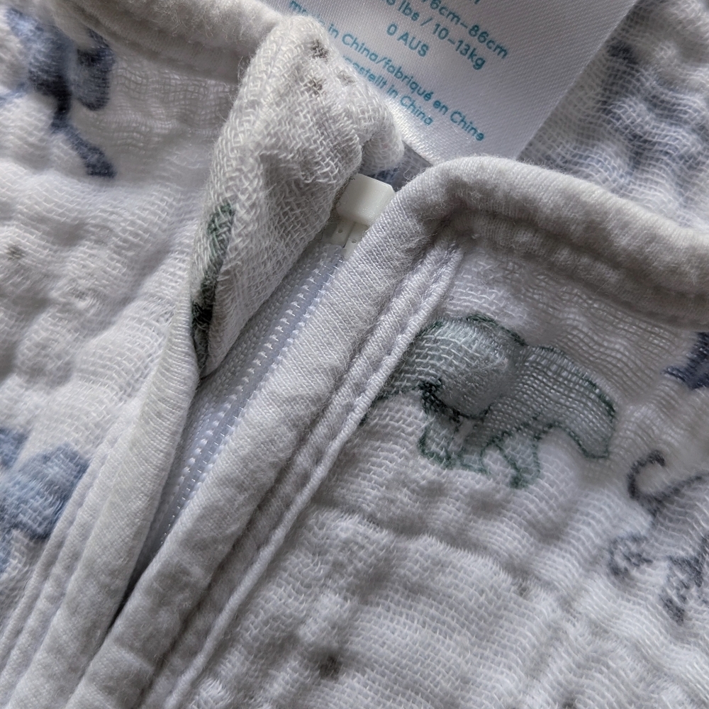 Aden + Anais | Muslin Sleep Sack in Rising Star Print | 12-18M or 76-85cm - Picture 5 of 9